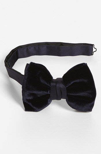 vintage yves saint laurent tie|men's black velvet bow tie.